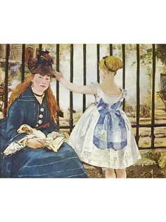 Постер DRABS A2 Мане, Эдуар, Железная дорога