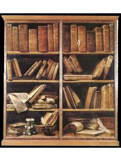 Постер DRABS A2 Джузеппе Мария Креспи, Bookshelves