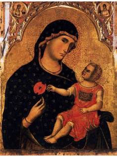 Постер DRABS A2 Паоло Венециано, Madonna of the Poppy