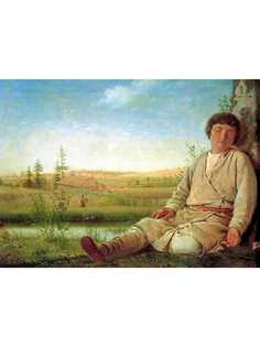 Постер DRABS A3 Венецианов Алексей Гаврилович, Пастушок