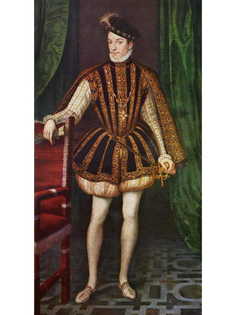 Постер DRABS A3 Клуэ, Франсуа, Портрет короля Франции Карла IX