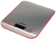 Весы кухонные Supra BSS-4076 Silver/Red