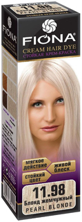 Краска для волос FIONA Cream Hair Dye 11.98 Блонд жемчужный