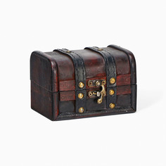 Сундук декоративный Kaiyixing Bags 12,5 x 9 x 8,5 см коричневый