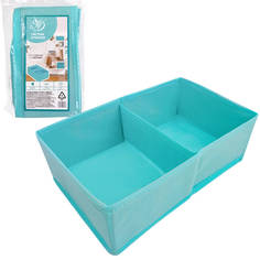 Органайзер для мелочей Save&Soft 30,5 х 17,8 х 10 см бирюзовый