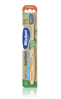 Зубная щетка Wisdom Bamboo Toothbrush Medium