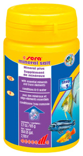 Биологическая добавка для аквариума Sera Mineral Salt 100мл
