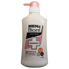 Мыло для тела КAO "Mens Biore" с цветочным ароматом, с дезодорирующим эффектом 440 мл