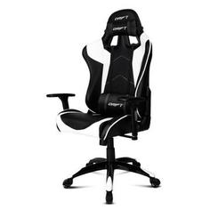 Кресло игровое Drift DR300 PU Leather, black/white