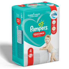 Подгузники-трусики Pampers Pants 4 (9-14 кг), 16 шт.