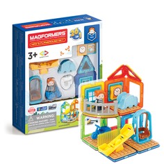 Магнитный конструктор MAGFORMERS 705008 Maxs Playground Set