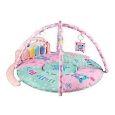 Развивающий коврик для детей AMAROBABY SPLENDID BEAR, 95x95x45 (МЕДВЕДЬ) розовый