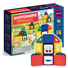 Магнитный конструктор Magformers 705007 WOW House set 28