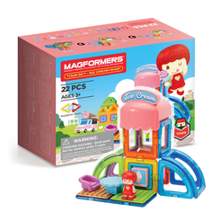 Магнитный конструктор Town Set Ice Cream MAGFORMERS 207007