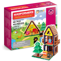 Магнитный конструктор Camping Adventure Set MAGFORMERS 207004