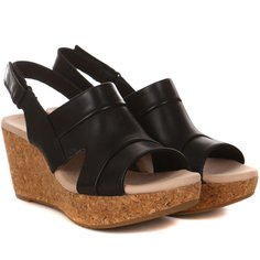 Босоножки женские Clarks Annadel Ivory черные 37 EU