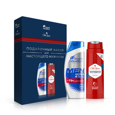 Подарочный набор Head&Shoulders шампунь 400мл+гель д/душа OldSpice 250 мл