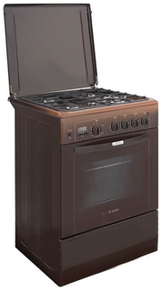 Газовая плита GEFEST 6100-04 K Brown Гефест