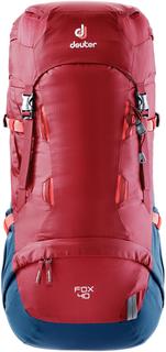 Рюкзак треккинговый Deuter Fox 40-40 л cranberry/steel