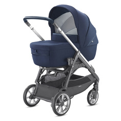 Коляска 2 в 1 Inglesina Aptica System Duo Portland Blue, шасси Grafite Navy KA72N6PTB