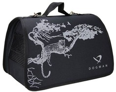 Контейнер для кошек и собак Dogman 22x35x23см черный