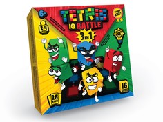 Настольная развлекательная игра 3 в 1 Веселая логика. Tetris IQ battle Danko Toys
