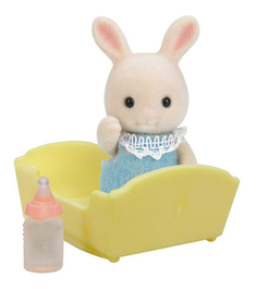 Игровой набор Sylvanian Families Малыш Молочный Кролик