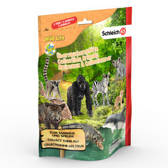 Фигурка Schleich в пакетике, 3 шт, Wild Life, L 87861/0764