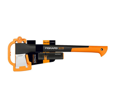 Топор - колун FISKARS X17 XS + точилка универсальная в подарок