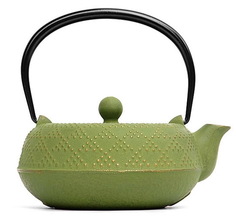 Чугунный чайник IWACHU для чайной церемонии 0,55л салатовый