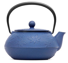 Чугунный чайник IWACHU для чайной церемонии 0,65л синий