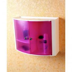 Шкафчик для ванной PRIMANOVA, 43х32х17 см, розовый