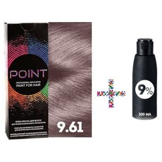 Крем-краска для волос POINT 9.61 и крем-окислитель 9%