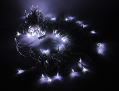 Световая гирлянда новогодняя Laitcom нить классика PST100-10-1W 10 м белый холодный