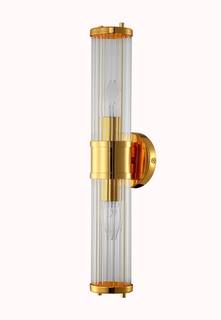 Бра 2 плафона золото Crystal Lux Sancho AP2 GOLD