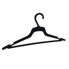 Вешалка для одежды, пластик, р.48-50, черная No Brand