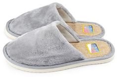 Домашние тапочки женские Smile of Milady А-70 В22-021 серые 38-39 RU