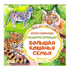 Книга Большая кошачья семья Смирнова Ю. А. Качели