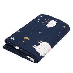 Пододеяльник AmaroBaby на молнии 145х210 Galaxy, синий