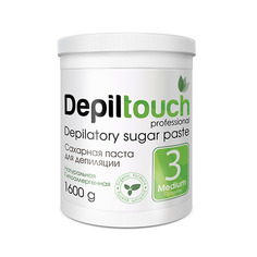 Сахарная паста для депиляции Depiltouch Depilatory Sugar Paste Medium №3 средняя, 1600 гр