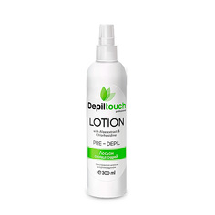 Лосьон перед депиляцией Depiltouch Pre-Depil Lotion с экстрактом алоэ, хлоргексидин 300 мл