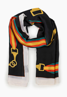 Палантин женский Marco Bonne` JC-41SV черный, 185х90 см