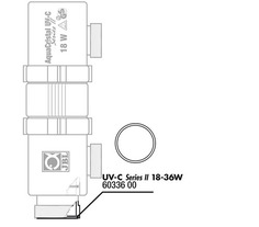 Уплотнительное кольцо для входа лампы в корпус JBL O-Ring для УФ-стерилизатора 18/36 Вт