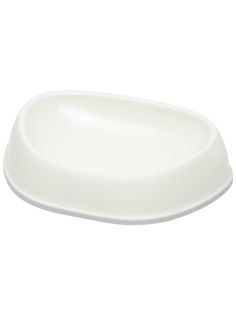 Одинарная миска для кошек и собак Moderna, пластик, белый, 0,7 л