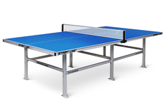 Теннисный стол City Outdoor blue любительский, всепогодный, с встроенной сеткой Start Line