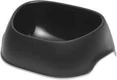 Одинарная миска для кошек и собак Moderna, пластик, черный, 0,7 л