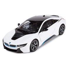 Rastar Машина на радиоуправлении 1:14 BMW i8 Open door by controller, цвет белый