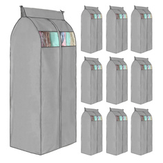 Чехол для одежды на перекладину Paxwell Ордер Про 140х50, серый, 10шт. в уп.