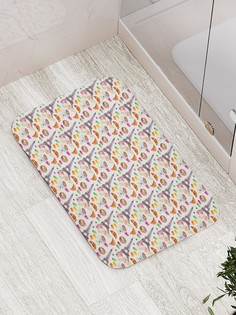 Коврик JoyArty "Детский рисунок" для ванной, сауны, бассейна, 77х52 см