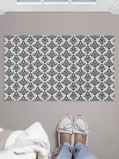 Придверный коврик JoyArty "Классический орнамент" для обуви 75x45 см
